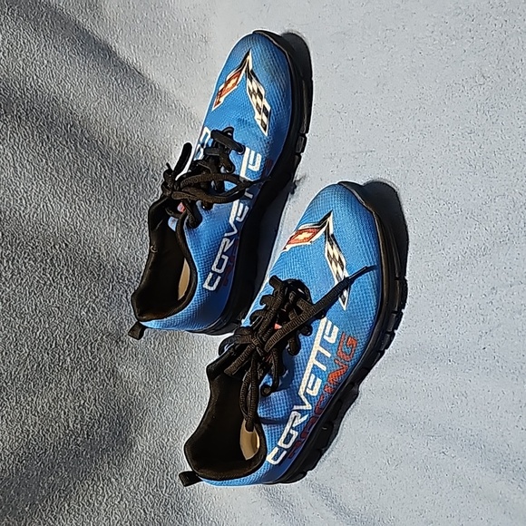 Mens Blue Corvette Racing Tennis shoe - Picture 2 of 6